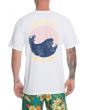The Waves Tee in White 1
