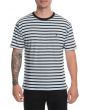 The Beach Party Striped Tee in Light Blue 1