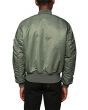 The Prep Coterie MA-1 Lightweight Bomber Jacket in Army Green 2