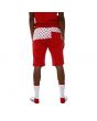 The Rico Paid In Full Capsule Jogger Shorts in Red and White 3
