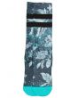 The Grayscale Floral Socks in Blue