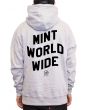 The Mint Wavy Pullover Hoodie in Athletic Grey 2