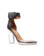 The Soiree Shoe in Black and Clear 1