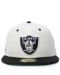 Las Vegas Raiders New Era 1990 Pro Bowl Patch 59Fifty Fitted Hat 1
