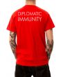 The Diplomatic Immunity Tee in Red 2
