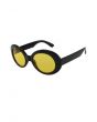 The Kurt Sunglasses in Black and Yellow 1
