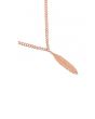 The Feather Necklace - Rose Gold 2
