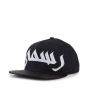 The Middle Snapback Hat in Black