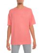 The Drop Shoulder Box Fit Tee in Salmon 1