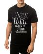 The NY State of Mind Tee in Black 1