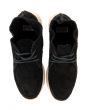 The Alta Mid Sneaker in Black, Light Bone, & Gum