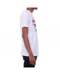 The Game Over T-Shirt in White and Maroon 6 2