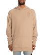 The Destroyed Oversized Hoodie in Sand Sand