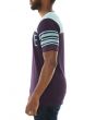 The Knockout Football Tee in Plum