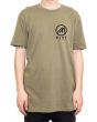 The Mint Flags Tee in Olive 1