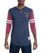 The Cleveland Cavaliers Homestretch Henley in Navy 1
