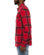 The Vincent Flannel in Red Curb