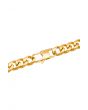 The Polished 18k Gold Plated Stainless Steel 24 Cuban Link Chain in Gold