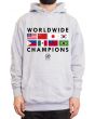 The Mint Flags 2 Pullover Hoodie in Grey 1