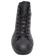 The Chuck Taylor All Star High Top Leather Sneaker in Triple Black