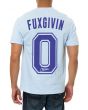 The Fuxgivin Tee in Powder Blue 1