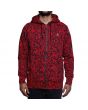 Khoklohoma Zip Up Hooded Sweatshirt Red 3