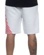 The Visions Quilted Shorts in White
