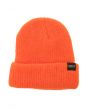 The Knitted Beanie in Orange