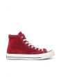The Chuck Taylor All Star '70 High Top Vintage Suede Sneaker in Red