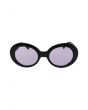 The Kurt Sunglasses in Black and Purple 2