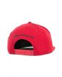 The Arch Blend Snapback Hat in Chinese Red 2