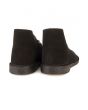 The Clarks Suede Desert Boots in Black 5