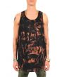 The Galaxy Elongated High Low Tank (Black/Copper) 1