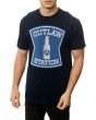 The Outlaw Station Tee in Navy 1