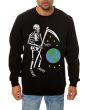 The Death From Above Crewneck Sweatshirt in Black 1