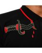 The Memorial Embroidered Polo Shirt in Black 5