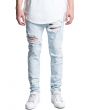 The Strawberry Ripped Denim in Light Blue