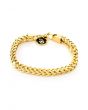 The 6mm Gold Stainless Steel Franco Bracelet in Gold