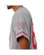 The Living Vintage Flannel Baseball Jersey in Gray 10