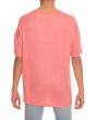 The Drop Shoulder Box Fit Tee in Salmon 3