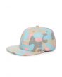 The Kill Snapback Hat in Multi-Color Pastel Camo