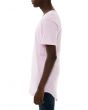 The Curved Hem Tee in Pink