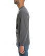 The Goalie Long Sleeve Tee in Charcoal 2