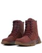 The City Force Reveal Leather Boot in Dark Port Nubuck 3