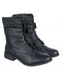 Women's Oksana-31 Leather Combat Boot 3