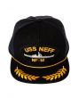 The USS Neff Snapback Hat in Black