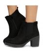 Status-49 Heeled Ankle Booties 1