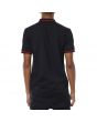 The Memorial Embroidered Polo Shirt in Black 2