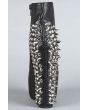 The Spike Damsel Shoe in Black and Silver 5