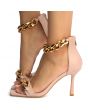 Square-67 Chain High Heel 1